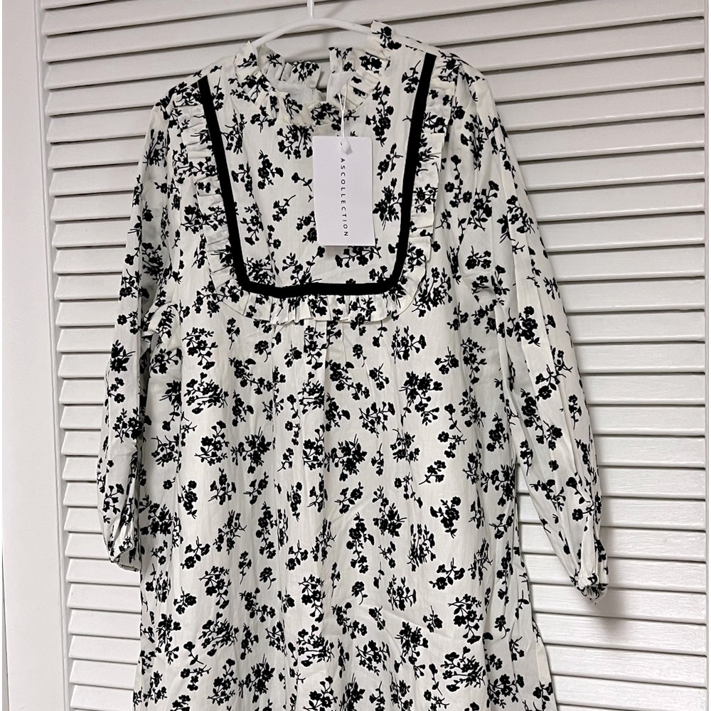 Modest Prairie Print Dress NWT!!! AS Collection Youth Size 12 Floral